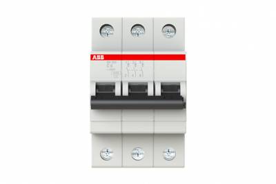 Miniature Circuit Breaker - SH203 - 3P - C - 6 ampere