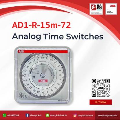 Analog Time Switches : AD1-R-15m-72