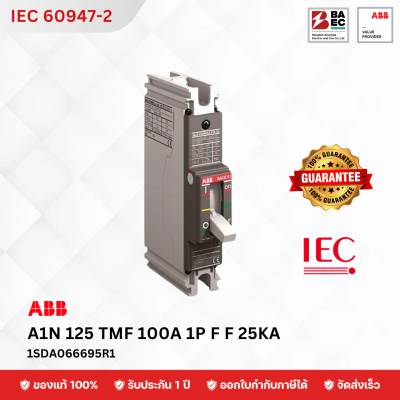 เบรกเกอร์ ABB A1N 125 TMF 100 1p 25 ka F F