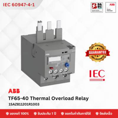 ABB Thermal Overload Relay TF65-40 (TF65 Series)