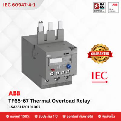ABB Thermal Overload Relay TF65-67 (TF65 Series)